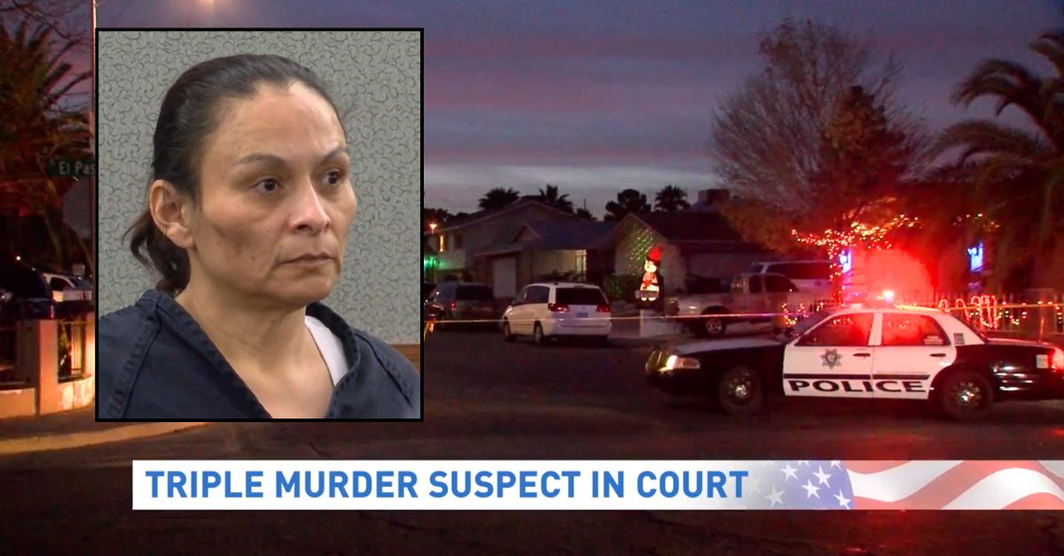 Woman sentenced for triple murder