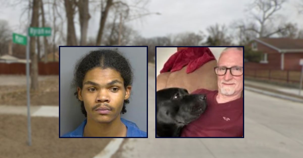 Kayvon Briscoe-Hall and Roger Willie appear inset, right to left, against an image of a residential street in Michigan.