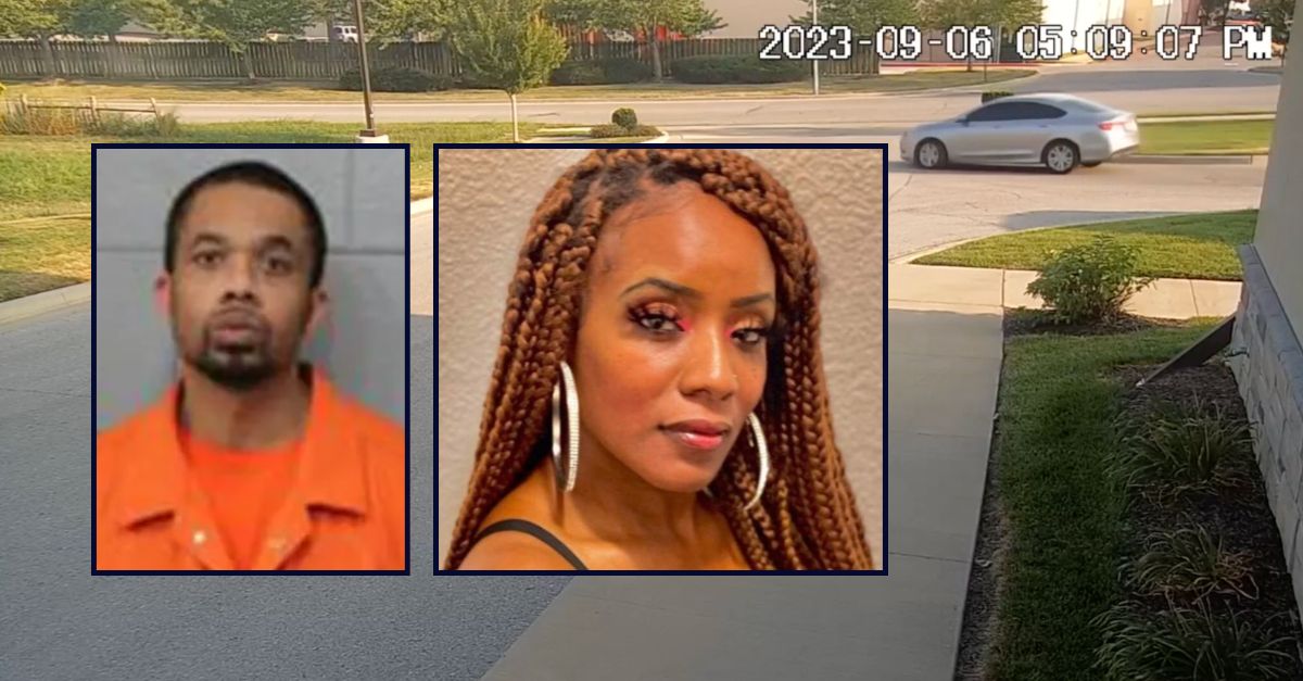 Charles Smith-Howell and Ebony Duncan appear inset against surveillance footage.