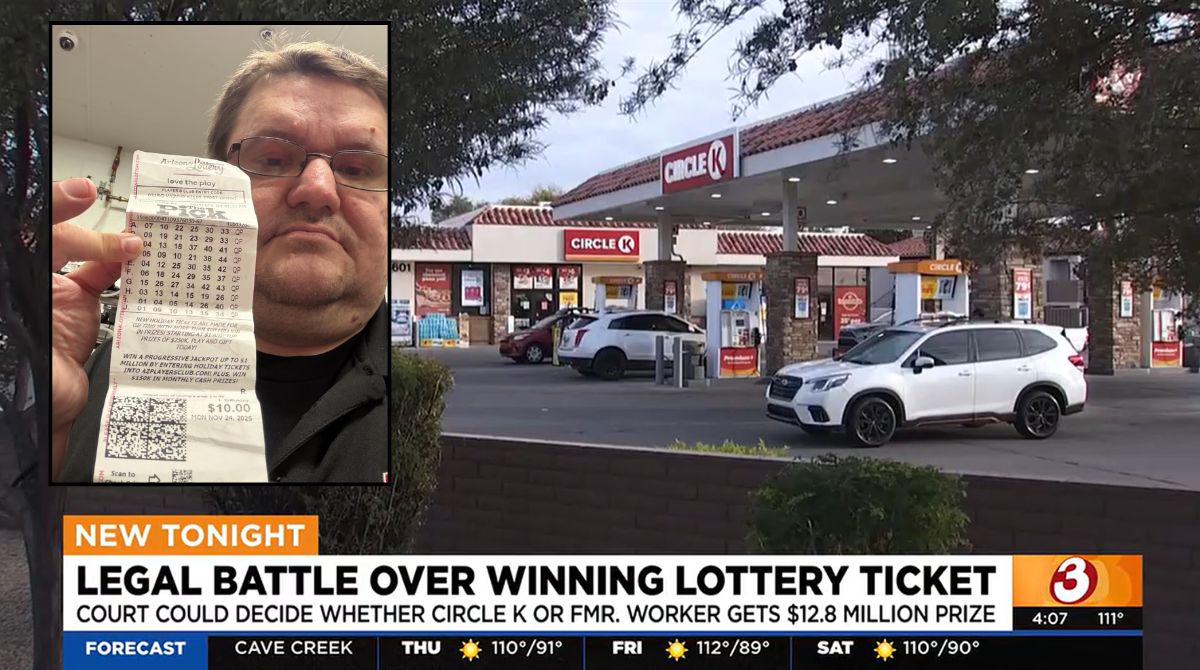 Circle K sues former manager over lottery ticket
