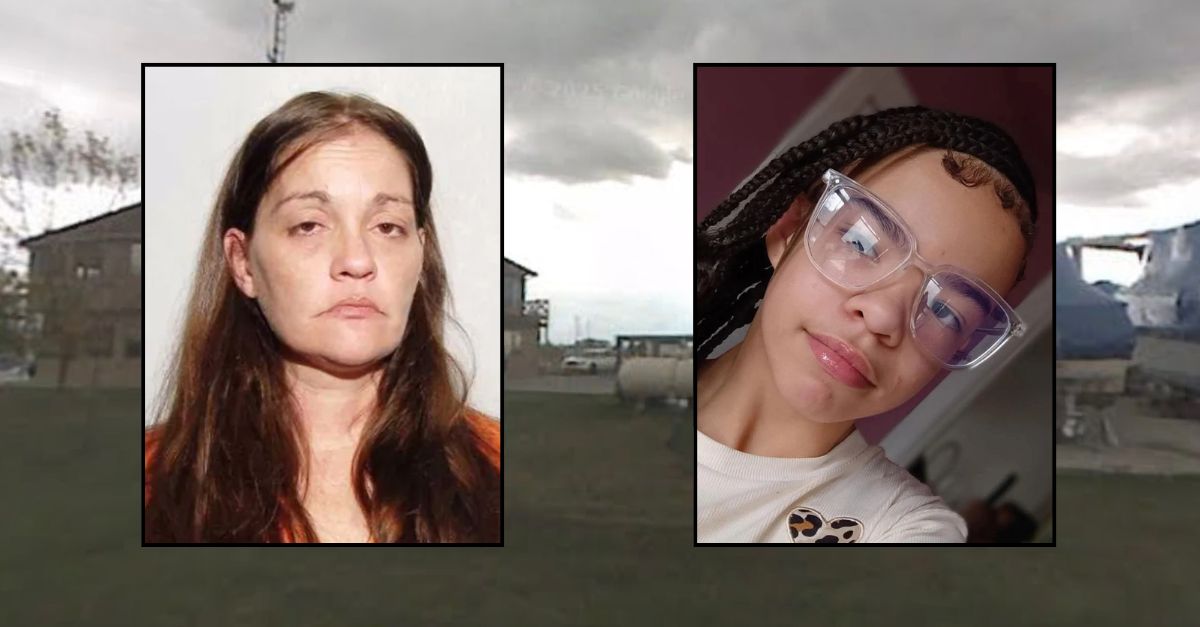 Inset, left to right: Kristen Gerrie (Lucas County Corrections Center) and Angelique Cunningham (Facebook). Background: Meinke Marina in Ohio (Google Maps).