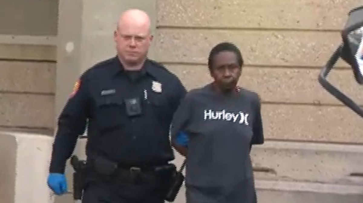 Woman allegedly threw lit matches