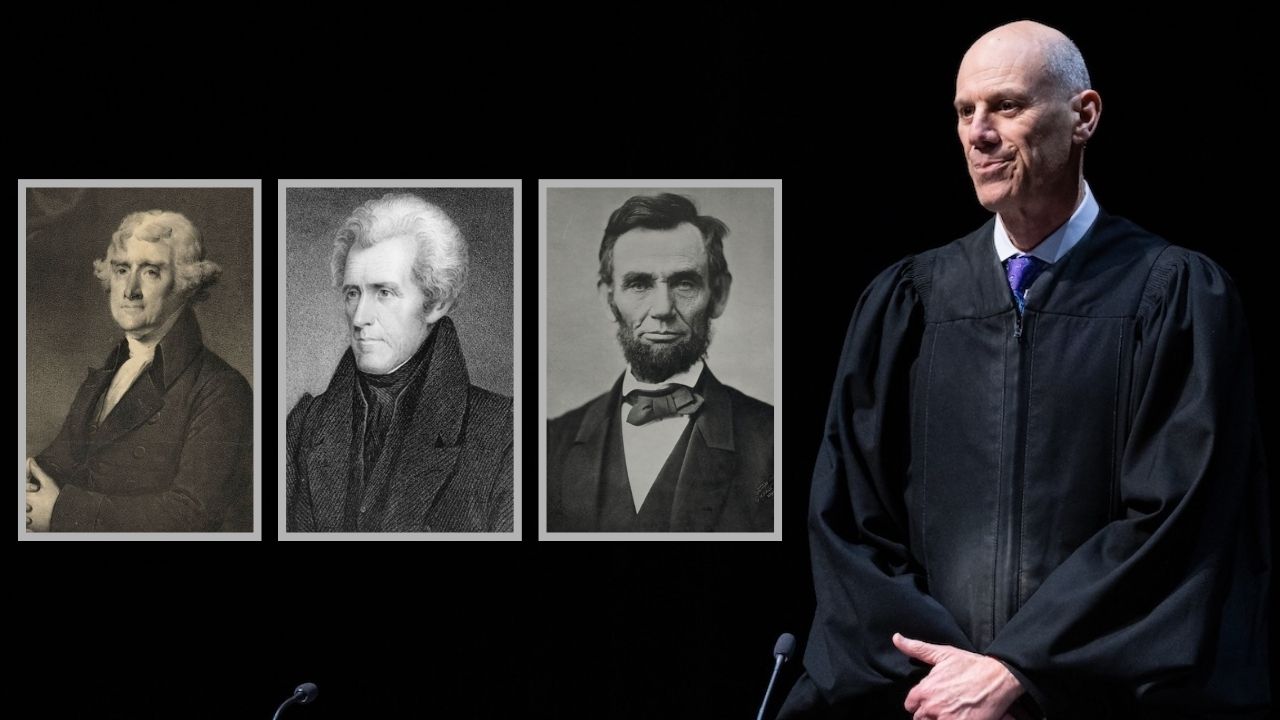 James Boasberg, Thomas Jefferson, Andrew Jackson, Abraham Lincoln 