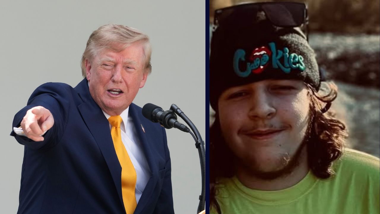 Donald Trump and Ayden Langevin
