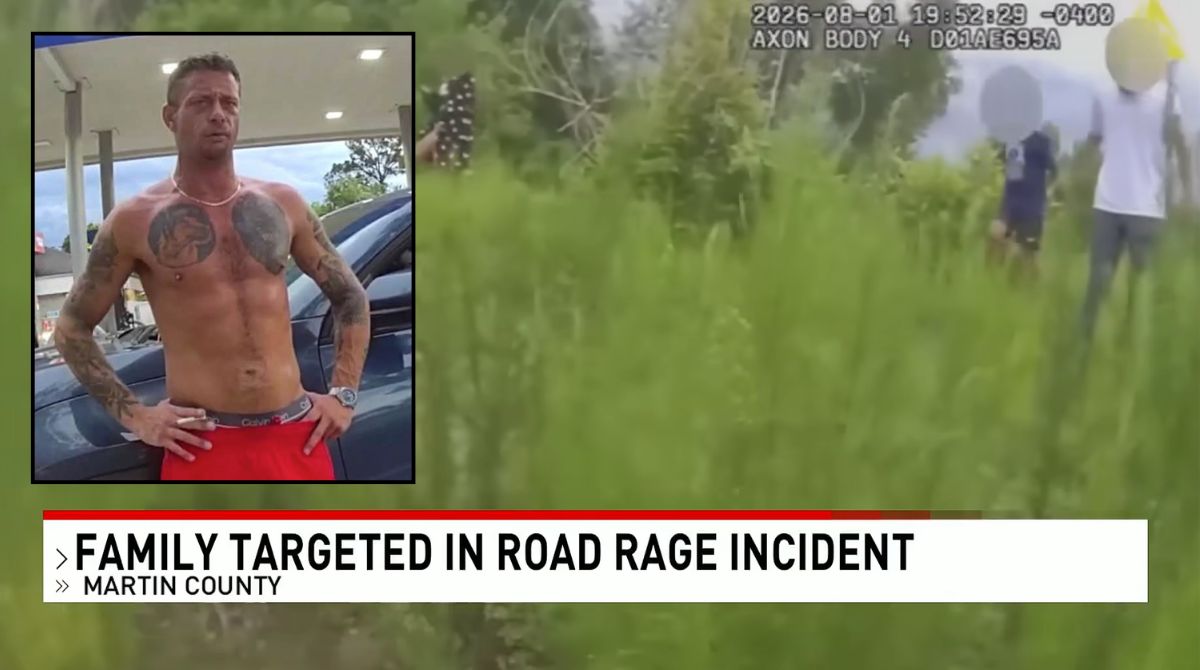 Man arrested after road rage incident