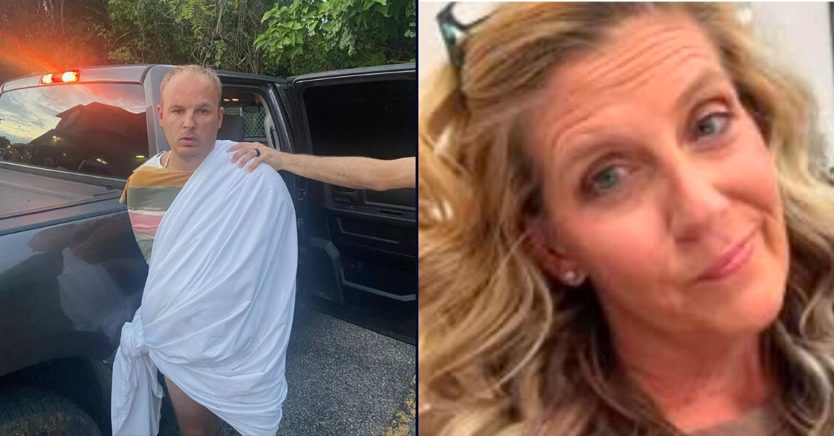 Left to right: Matthew Waggle and Dawn Kriskewic (Indian River Sheriff's Office).