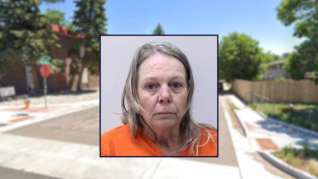 Sheldon "Shelly" Wilson appears inset against a residential street in Colorado.