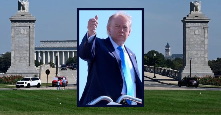 Donald Trump, Memorial Circle