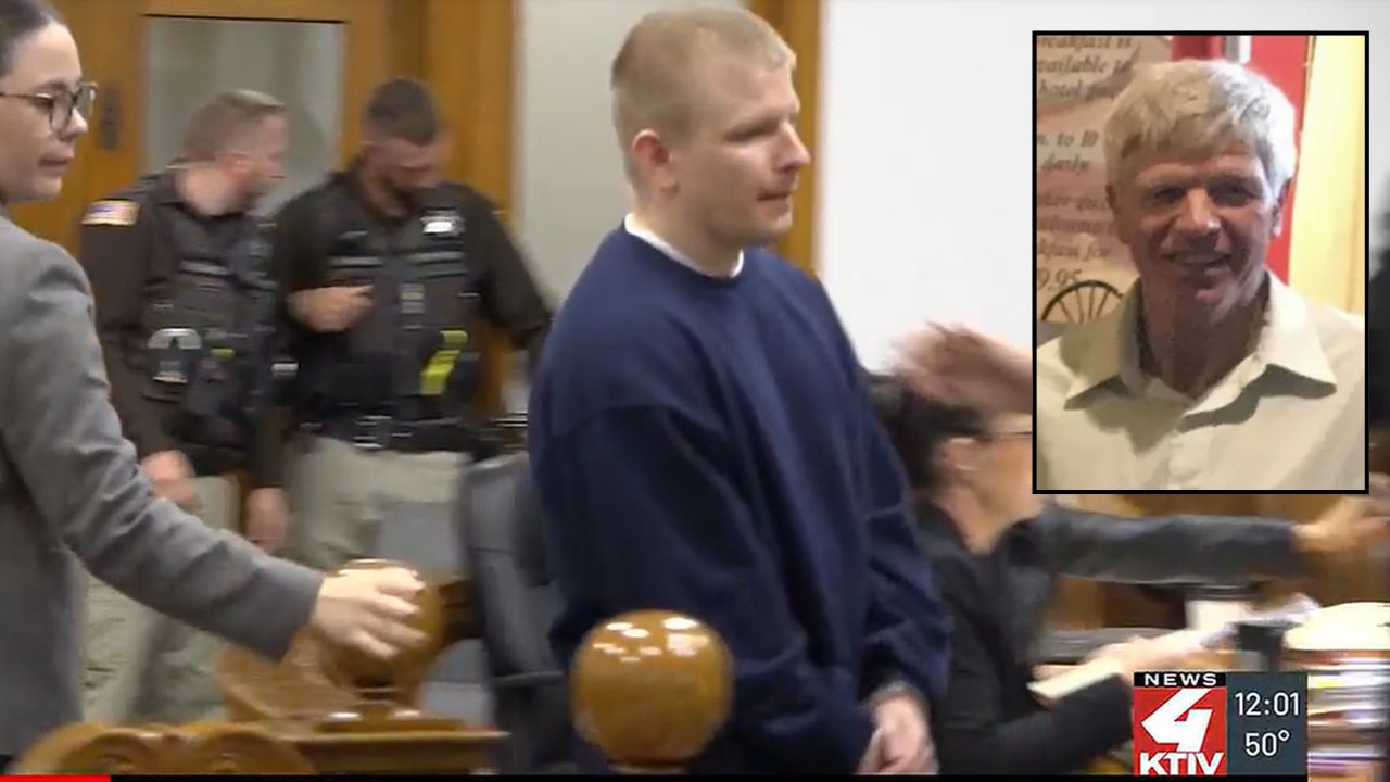 Son angry over car money searched 'brain stem location' before blasting dad on couch and stashing rifle in closet — and now he's headed to prison